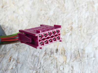 Mercedes Magenta 10 Pin 10 Wire Connector 03854591282